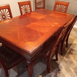 Solid Wood Dining Set