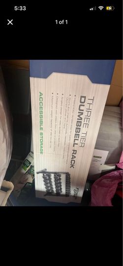 Fitness Gear Three Tier Dumbbell Rack