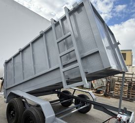 New 8x4x12 Hydraulic Dump Trailer With Accessories Included 🔥