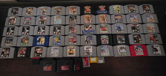 Nintendo 64 N64 Video Games Resident Evil, Mario Kart, Mario Party,  etc.