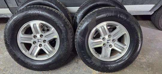 235 70 16 HONDA PILOT RIMS AND TIRES