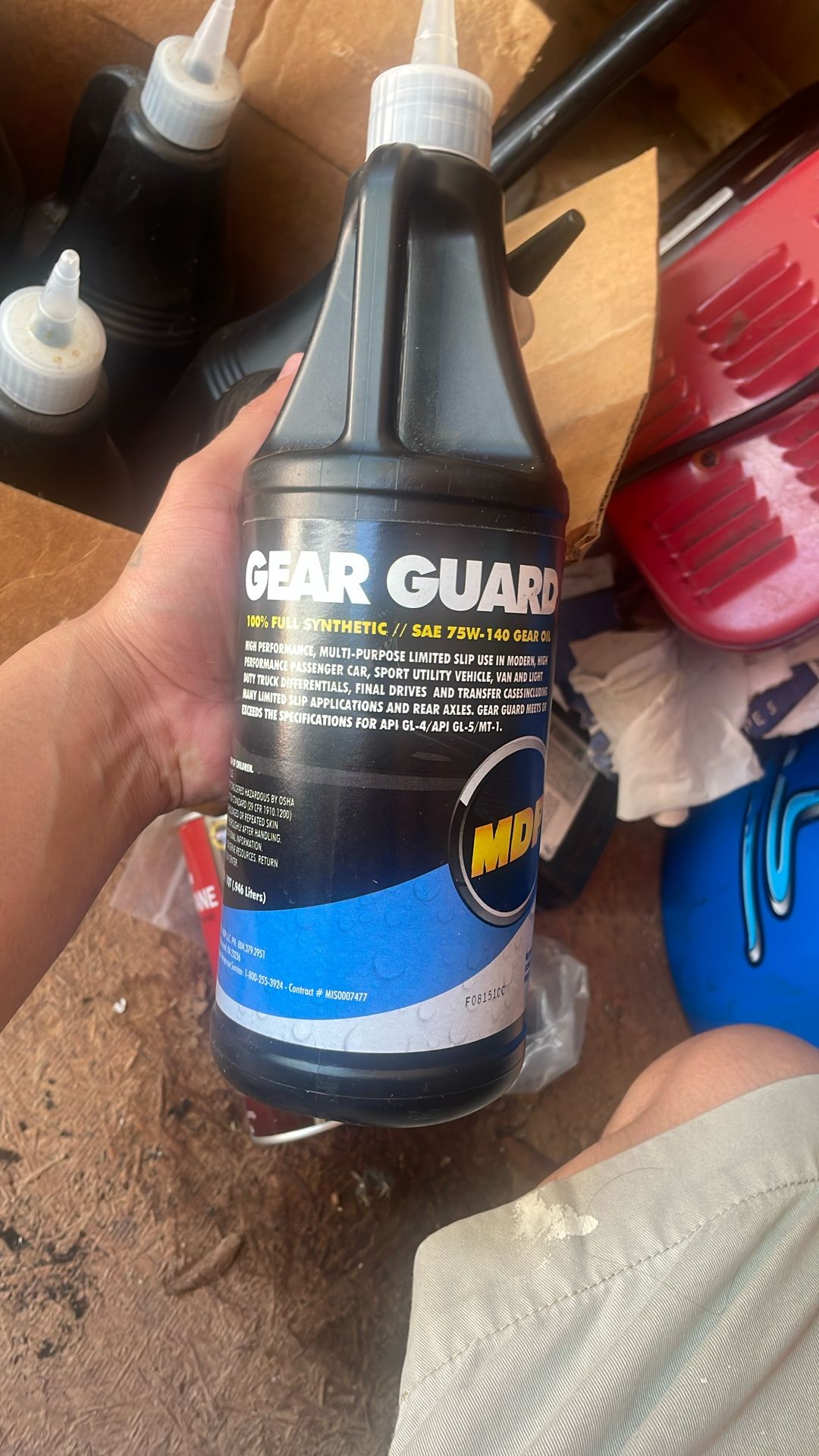 GEAR GUARD 75W-140 Gear oil