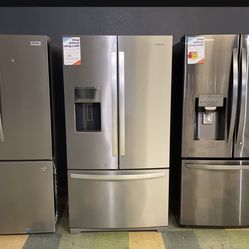 WHIRLPOOL STAINLESS STEEL BOTTOM FREEZER REFRIGERATOR💣