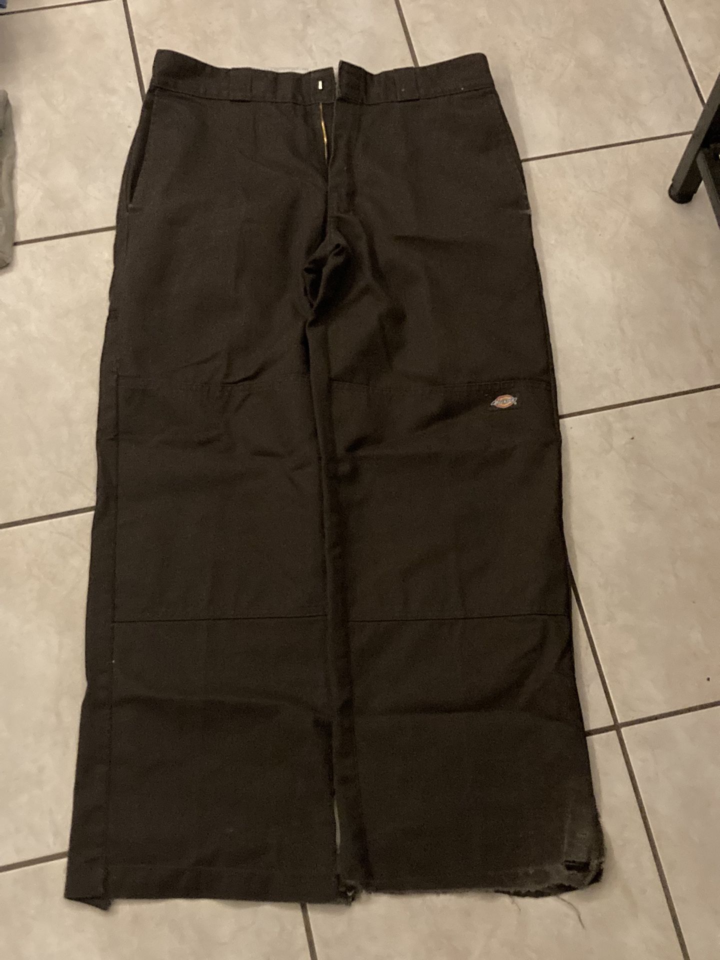 Double knee dickie pants