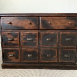 Pottery Barn Media Cabinet 