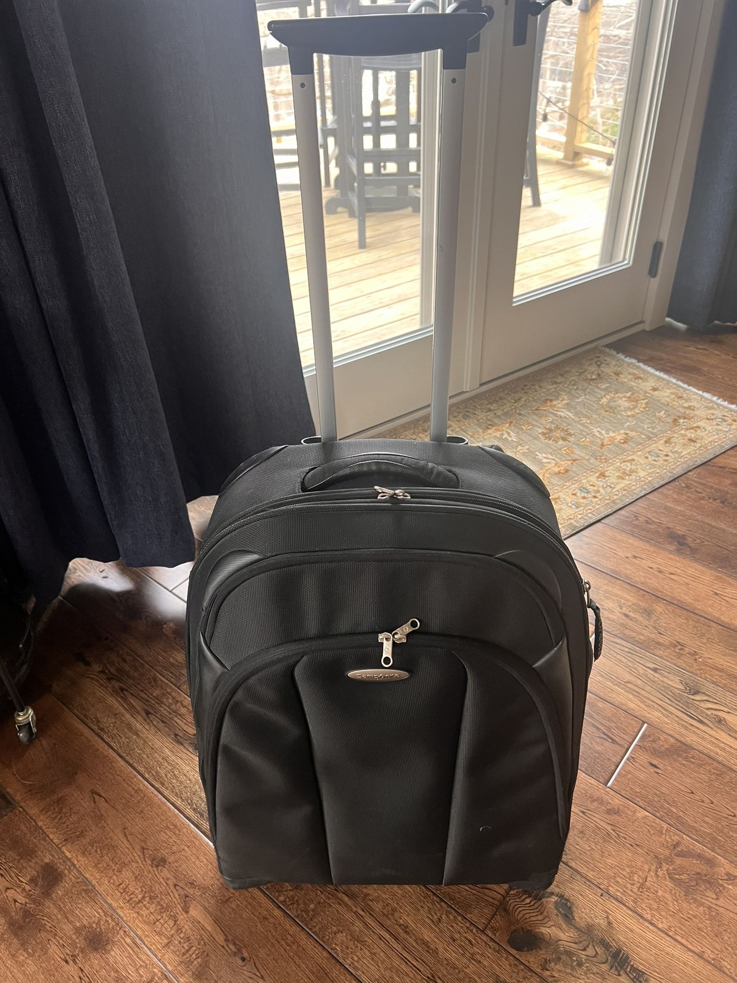 Samsonite 24” Soft Shell Black Luggage