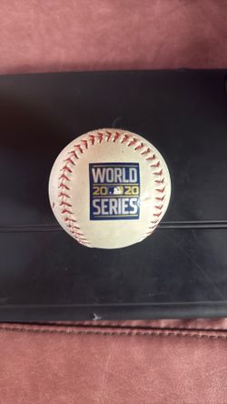 Dodgers baseball signed by Mayor