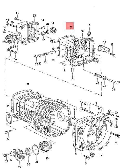 Vanagon manual transmission 