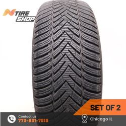 Set of 2 Used  10/32    215/55R17  94V  Nokian  Encompass AW 02