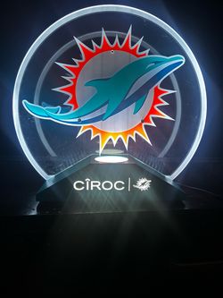 Miami Dolphins x Ciroc LED Light Display Sign