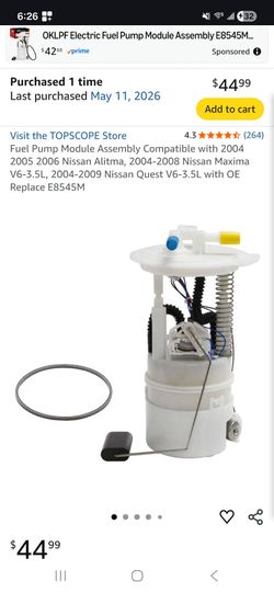 Water Pump for Nissan Altima