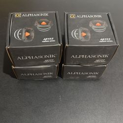 Alphasonik ABT22 4.5" 800W 4 Ohm Pro Car Audio Bullet Tweeter Speaker