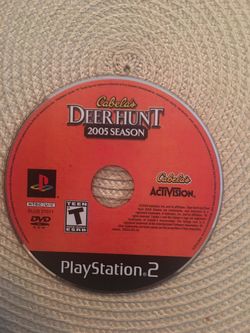 Sony PlayStation ps2 cabelas deer hunt