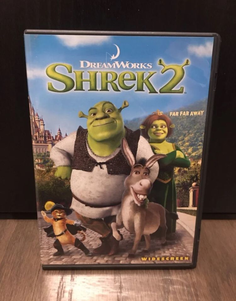 Shrek 2 With Case DVD Movie