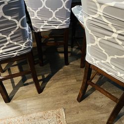 Nice Dinner Table Set With 4 Chairs