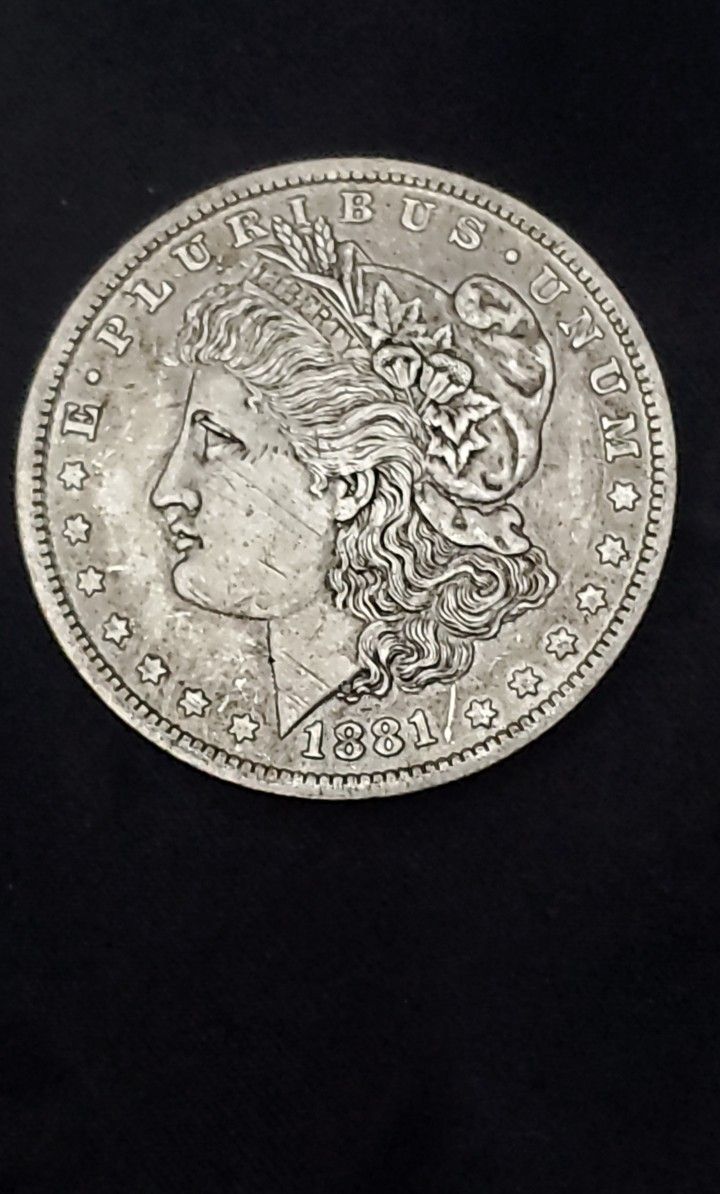 1881 Morgan Silver Dollar