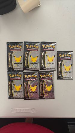 Pokemon 25th celebration packs sealed (7)