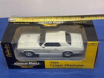 American Muscle 1969 Cougar Eliminator 1:18 Collector Ed. Rare Variant New Die cast car