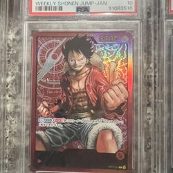 2023 MONKEY D. LUFFY ST01-001 PSA 10