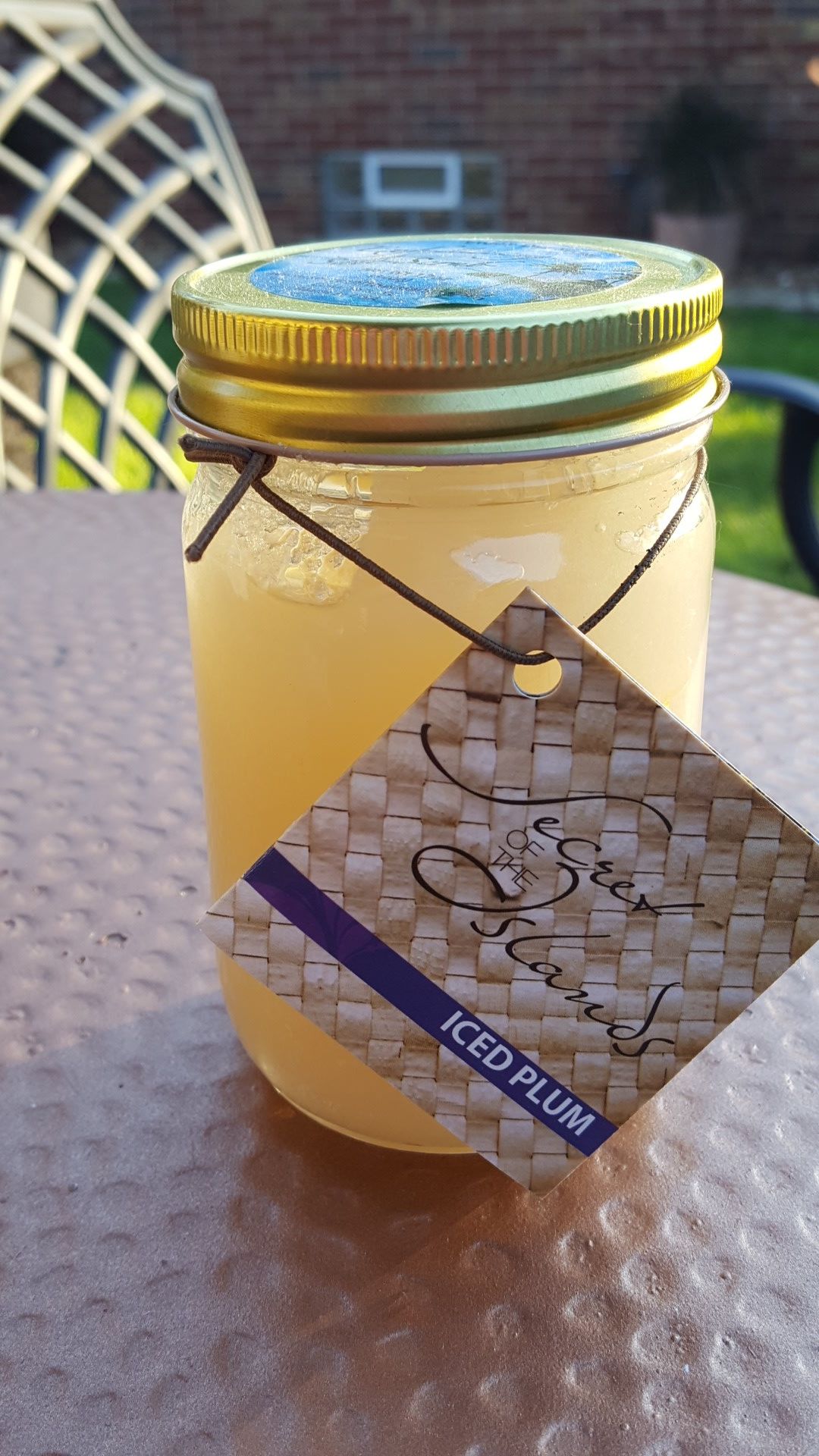 Iced Plum new sugar scrub