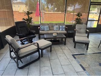 Outdoor Patio Furniture (Recliners) Foot Stools