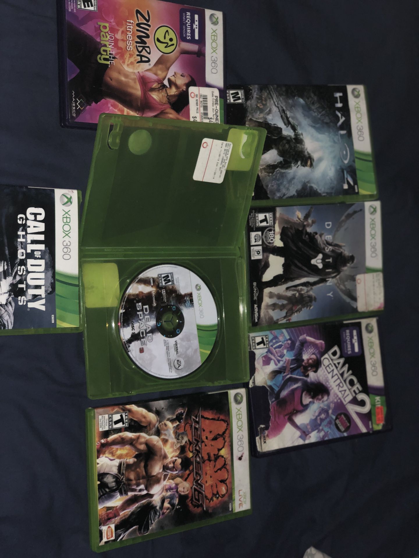 Xbox 360 Kinect with 7 games