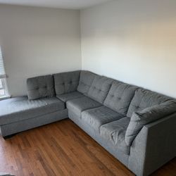 Large Sofa Couch Sectional With Queen Pullout Mattress 