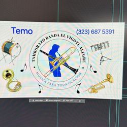 TAMBORAZO BANDA PARA CUALQUIER EVENTO