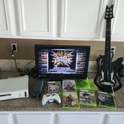 Cheap Xbox 360 Guitar Hero mega Set!!