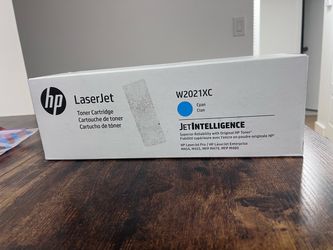 HP LaserJet Toner -  W2021XC - Cyan/cian