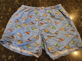 🎄 Vintage Christmas Sleep Shorts Hliday Dog Boxer Pj Pajamas