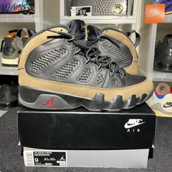Jordan 9 Olive- 9M/ Og All- Very Clean
