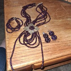 AFRICAN TRIO  PURPLE