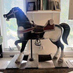 Antique Carousel Rocking Horse 