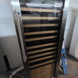 30" VIKING WINE COOLER STAINLESS STEEL 