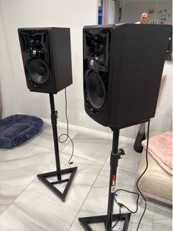 JBL MK2 3 series with stands