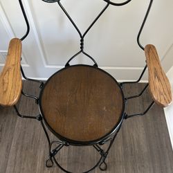Antique Ice Cream Parlor Chair. 