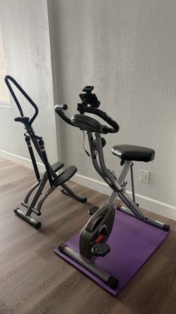 2 Home Exercise Machines – Like New, Used Only a Few Times