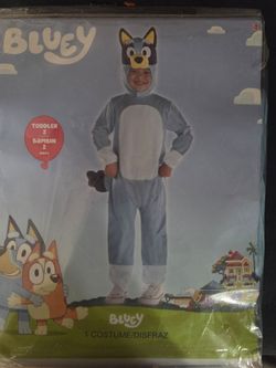 Bluey toddler custome