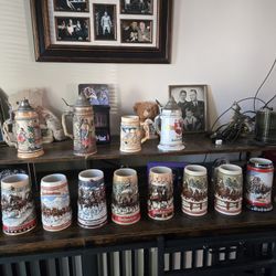 Vintage Steins Mugs Limited Edition