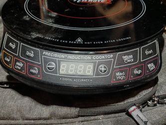 Nuwave inducing induction cooktop
