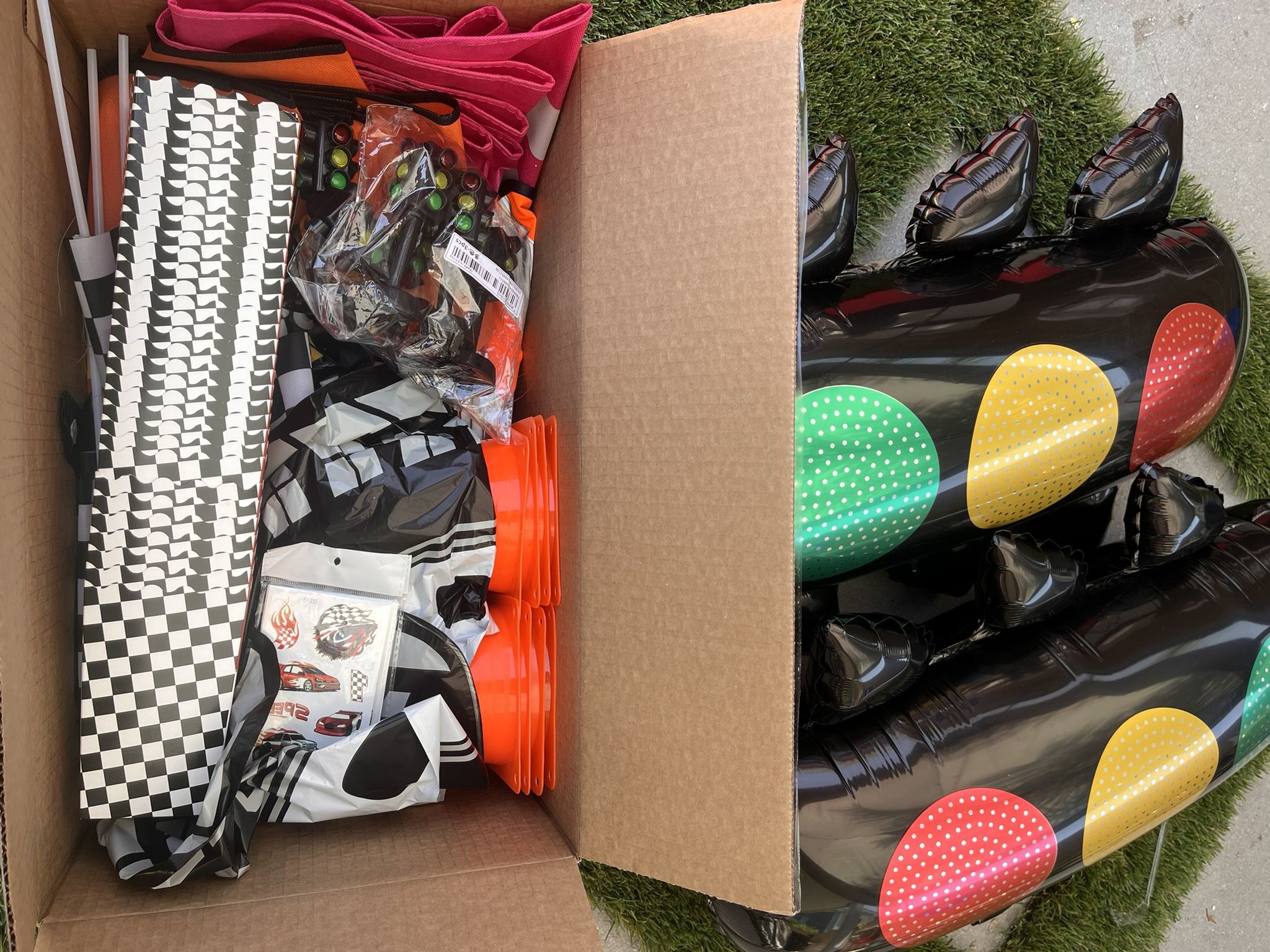 Car, Transportation, Race party Supplies - $60