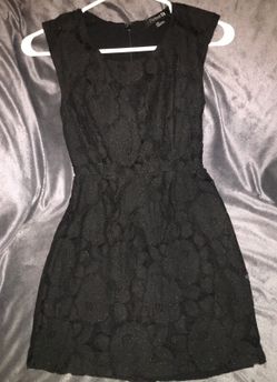 Short black forever 21 dress- size S