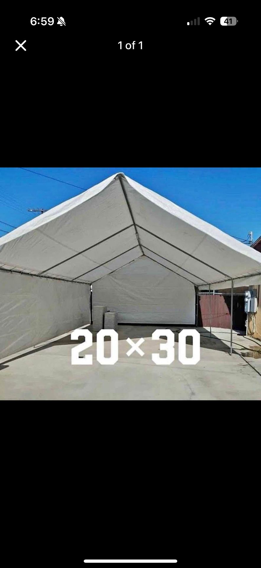 Canopies for sale! ALL SIZES AVAILABLE! HEAVY DUTY! DELIVERY OFFERED UPON REQUEST