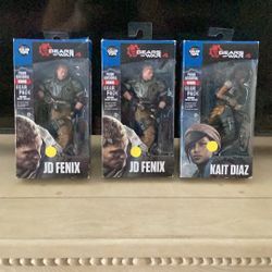 Gears Of War Action, Figures ($5 Each)
