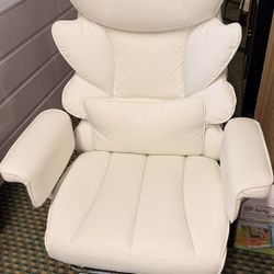 Dowinx Big and Tall Office Chair with Pocket Spring Cushion,High Back Computer Gaming Chairs with Adjustable Armrests and Lumbar Support,Executive Des