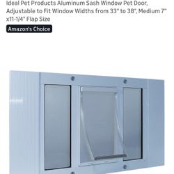 Pet Door For Window