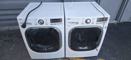 LG Washer & Dryer Set – 27" Wide