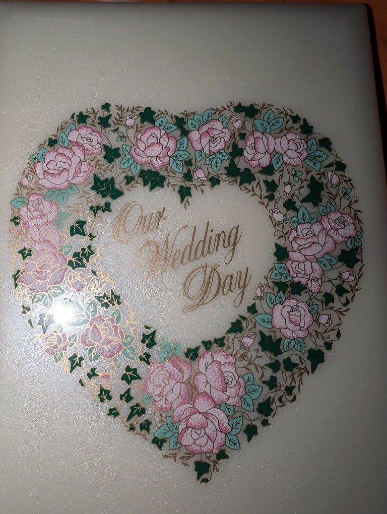 Vintage Small Wedding Photo Album