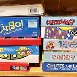 Assortment Of Board Games